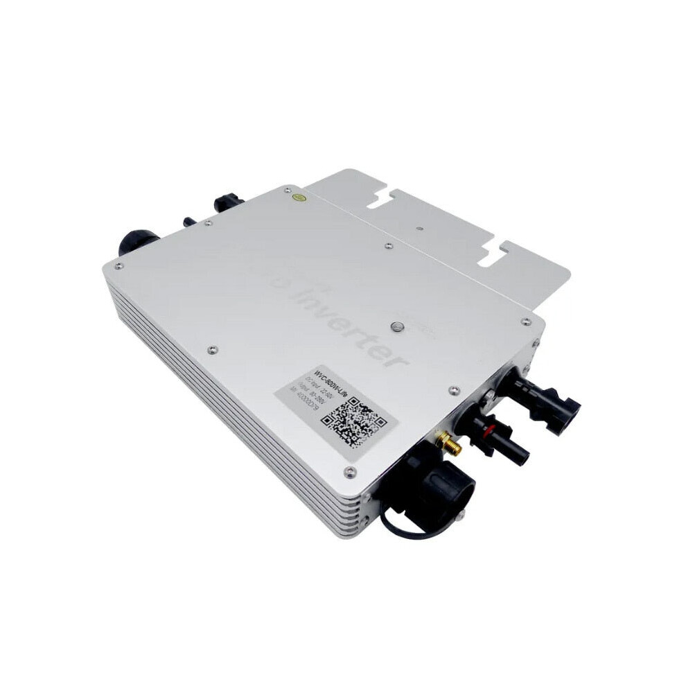 PV Input Voltage 22~60V AC Output 110V/230V Auto.WVC600W Micro Solar Grid Tie Inverter With WIFI Monitor EU Plug