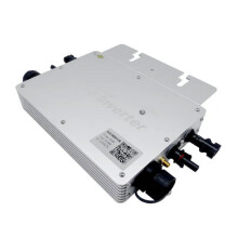 PV Input Voltage 22~60V AC Output 110V/230V Auto.WVC700W Micro Solar Grid Tie Inverter With WIFI Monitor EU Plug