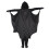 (S) Halloween Cosplay Cloak Bat Cape Witch Junpsuit 8