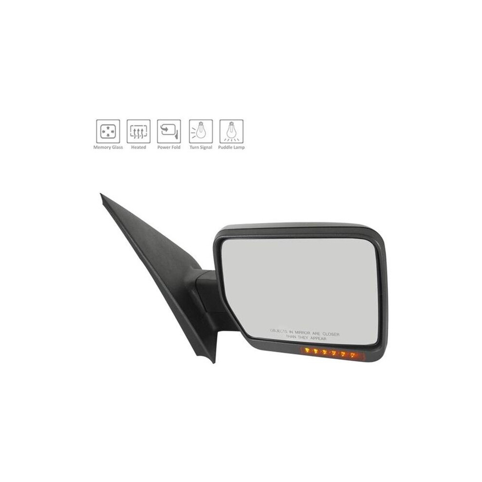 Collision A1fo373r Right Passenger Side Power View Mirror For 2007-2008 Ford F150 886931439450