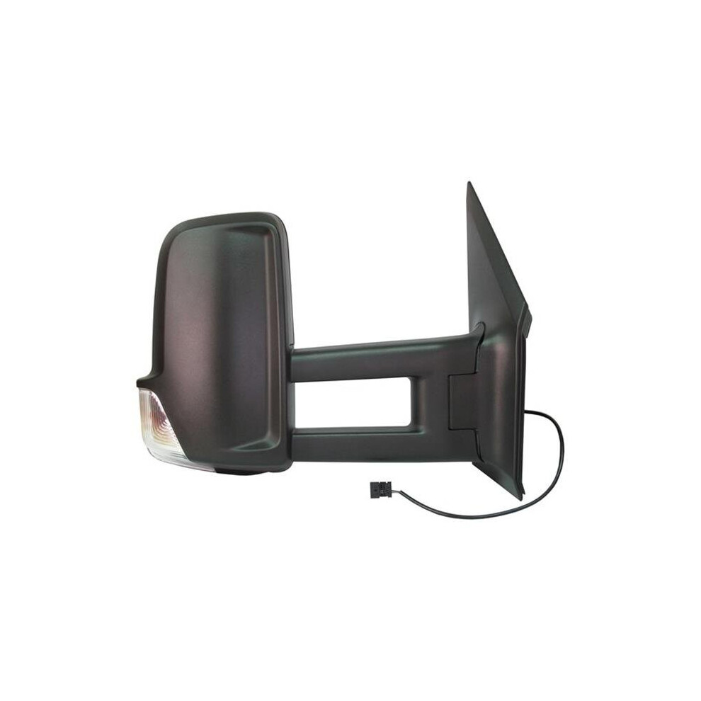 Collision A1ch369l Driver Side Left Power View Mirror For 2014 Jeep Wrangler 886931418127
