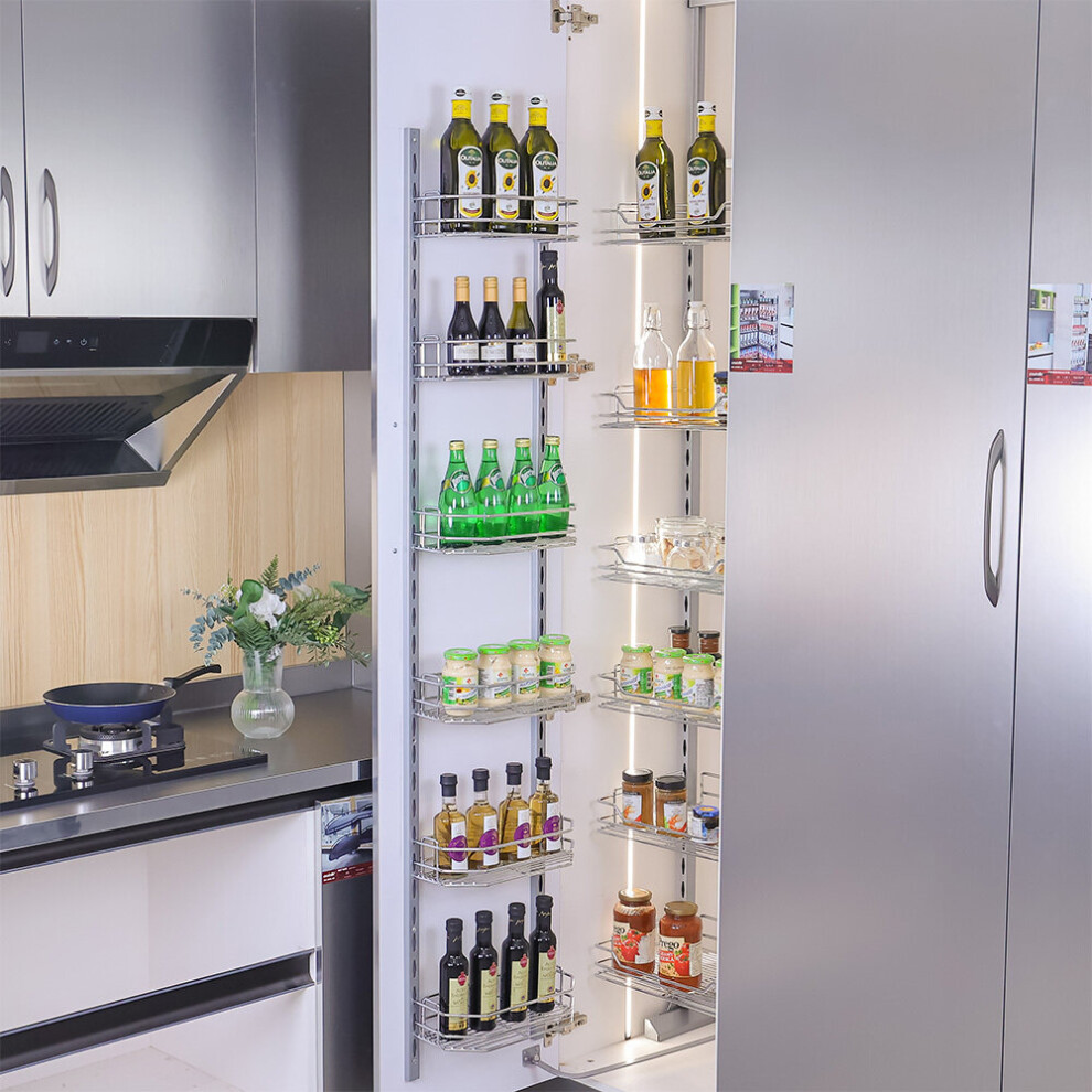 Tall Tandem Metal Pull Out Pantry