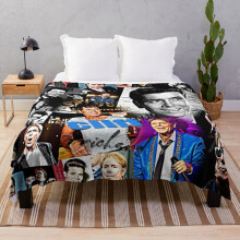 Fleece Throw Blanket cliff richard for Sofa Couch Kids 60 x 50 Inches
