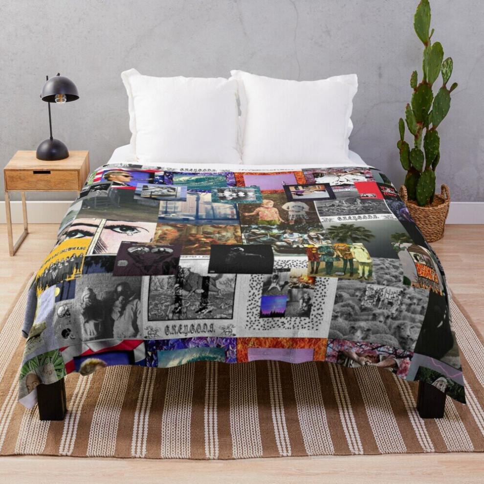 Fleece Throw Blanket This is $uicide for Sofa Couch Kids 60 x 50 Inches-image-OPC-PCF5CDP-NEW