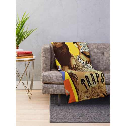 Fleece Throw Blanket Central cee for Sofa Couch Kids 60 x 50 Inches 1