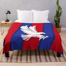 Fleece Throw Blanket Crystal palace for Sofa Couch Kids 60 x 50 Inches