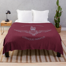 Fleece Throw Blanket The Parachute Regiment for Sofa Couch Kids 60 x 50 Inches