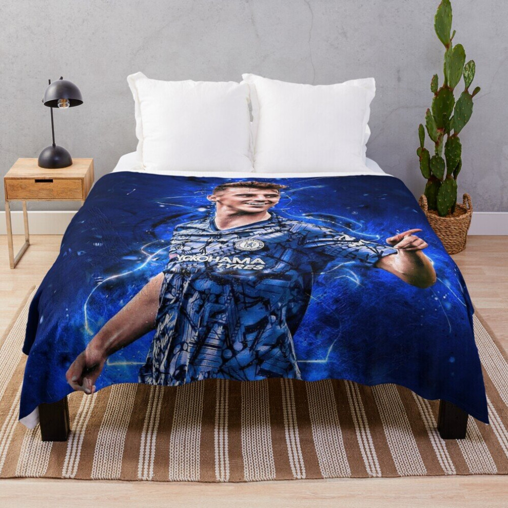 Fleece Throw Blanket Art Mason Mount for Sofa Couch Kids 60 x 50 Inches