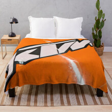 Fleece Throw Blanket BRAAP KTM for Sofa Couch Kids 60 x 50 Inches