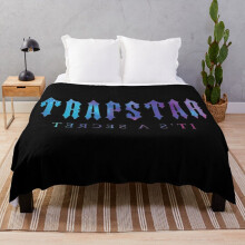 Fleece Throw Blanket TRAPSTAR for Sofa/Couch Kids 60x50 in - Ultra Soft Flannel with HD Print | ObFG-RedBSBlat1-2437067899.7709