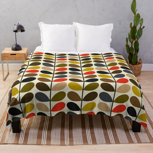 Orla kiely blanket throw sale