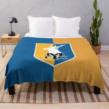 Fleece Throw Blanket Mansfield Town FC for Sofa Couch Kids 60 x 50 Inches