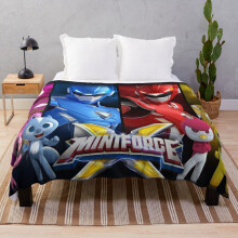 Fleece Throw Blanket Mini Force X for Sofa Couch Kids 60 x 50 Inches