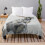 Fleece Throw Blanket Hare for Sofa Couch Kids 60 x 50 Inches 1