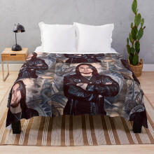 Fleece Throw Blanket Dave Navarro for Sofa Couch Kids 60 x 50 Inches