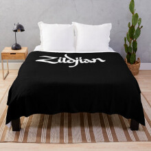 Fleece Throw Blanket Zildjian Cymbals College Drums Drummer for Sofa Couch Kids 60 x 50 Inches