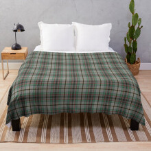 Fleece Throw Blanket Clan Craig Tartan for Sofa Couch Kids 60 x 50 Inches