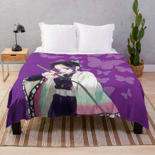 Fleece Throw Blanket Koch? Shinobu for Sofa Couch Kids 60 x 50 Inches