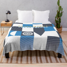 Fleece Throw Blanket Coventry City - The Sky Blues for Sofa Couch Kids 60 x 50 Inches