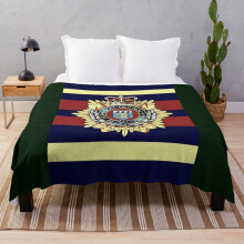 Fleece Throw Blanket Royal Logistics Corps RLC CAP BADGE for Sofa Couch Kids 60 x 50 Inches