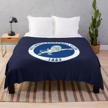 Fleece Throw Blanket Millwall FC Home for Sofa Couch Kids 60 x 50 Inches