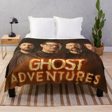 Fleece Throw Blanket Ghost Adventures for Sofa Couch Kids 60 x 50 Inches