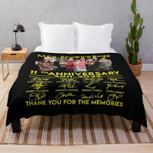 Fleece Throw Blanket mrs brown boys for Sofa Couch Kids 60 x 50 Inches