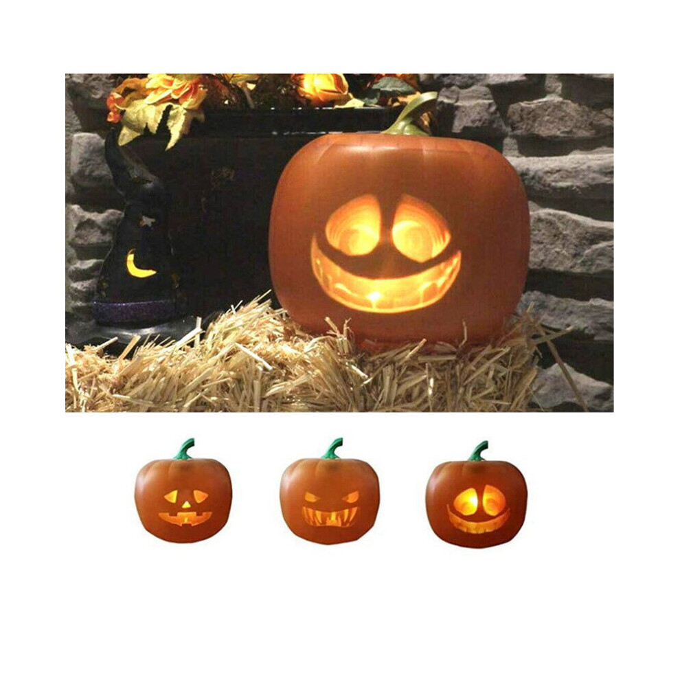 Halloween Jabberin Animated Pumpkin Speaker TV Sound Talks Prop Decoration