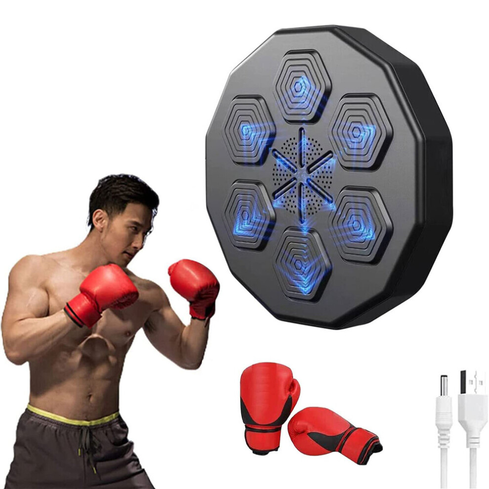 Music Boxing Machine Electric Wall Mount Music Boxer for Home Exercise