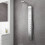 Living And Home Stainless Steel Exposed Thermostatic Shower Tower Panel 1