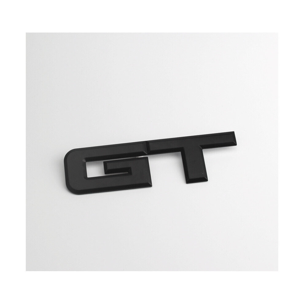 (Black) Metal Gt Car Emblem Sticker Badge For Mustang Black 4754135871764