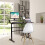 Costway 2Tier Adjustable Height Standing Desk w/Crank Ergonomic Computer Table 5
