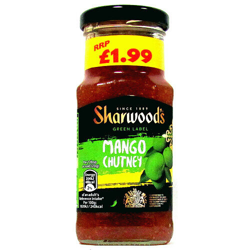 Sharwoods Mango Chutney 227g ( pack of 6 ) 1