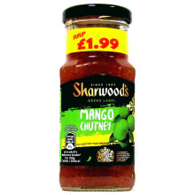 Sharwoods Mango Chutney 227g ( pack of 6 )
