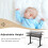 Costway 2Tier Adjustable Height Standing Desk w/Crank Ergonomic Computer Table 7