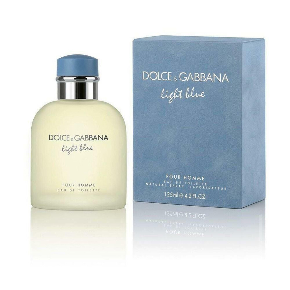 Light Blue by Dolce & Gabbana Eau de Toilette For Men 125ml