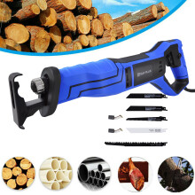 900W Variable-Speed Corded Reciprocating Saw – 0-2800 RPM, 5 Blades, Tool-Less Quick Change