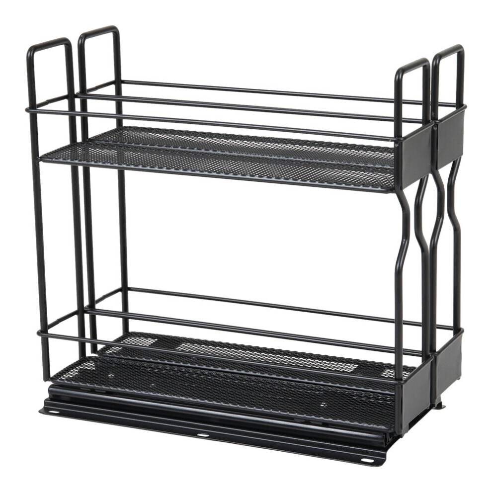 Slide-Out Metal Spice Rack