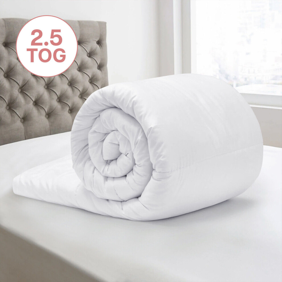 (Signle Duvet Tog, 2.5 Tog) Soft Anti-Allergy Tog Duvet Single Double King Summer Duvets Quilts