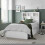 Bedmaster Oscar White Wooden Bookcase Ottoman Storage Bed Single 4
