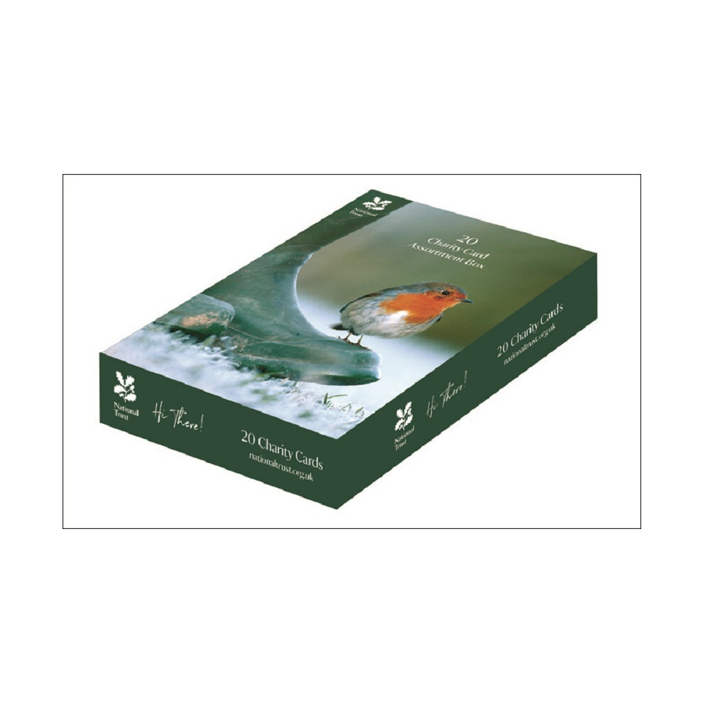 National Trust Birds & Wildlife Box Of 20 Charity Christmas Cards Card Boxes