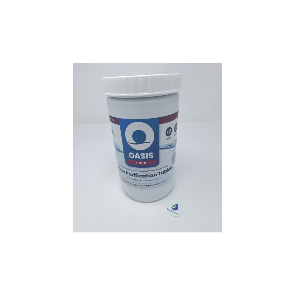 Oasis 5000 Water Purification Tablets Pack of 1