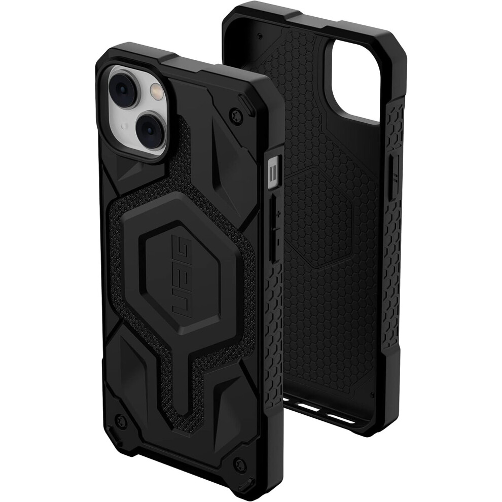 Urban Armor Gear UAG iPhone 14 plus Monarch Pro Magnetic - Kevlar Black