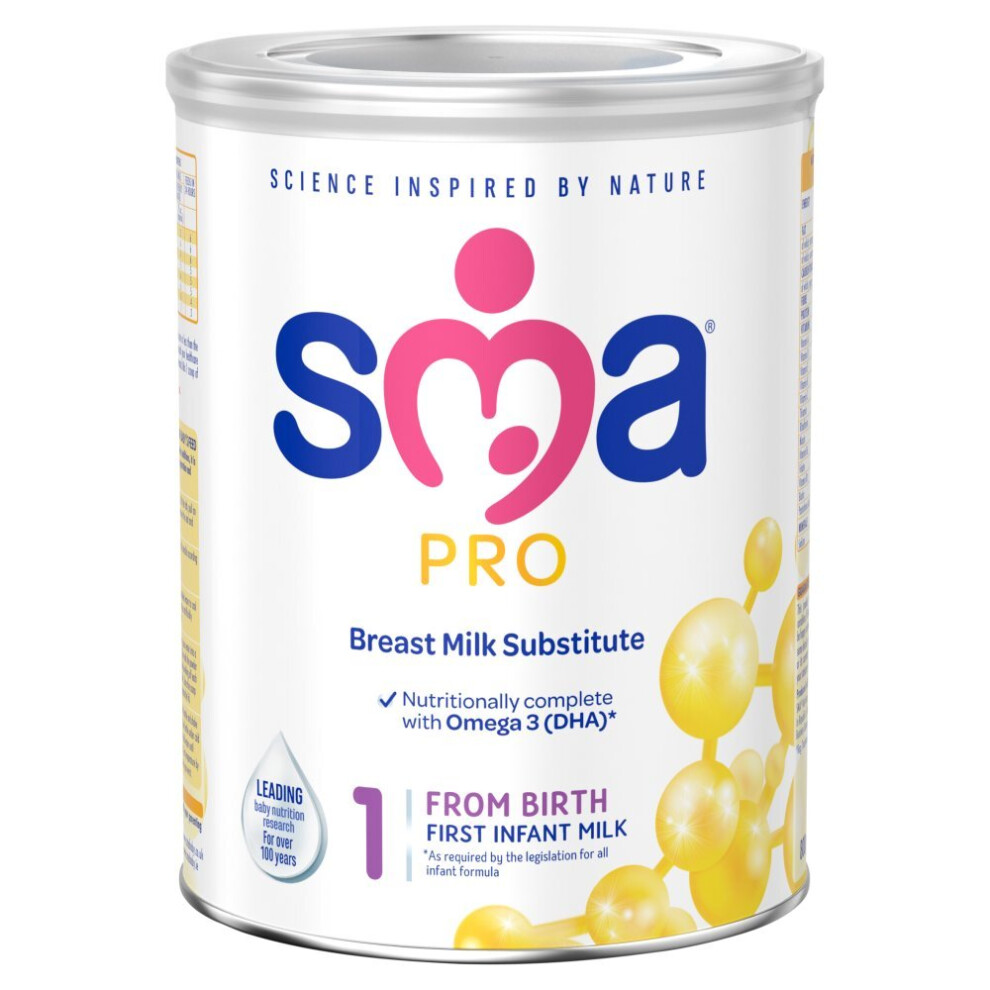 SMA PRO First Infant Baby Milk Powder Formula from birth 800g