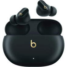 Beats Studio Buds: True Wireless Noise-Cancelling Earbuds, Black/Gold - ANC, Transparency, 8h Battery, Siri, Fast Fuel