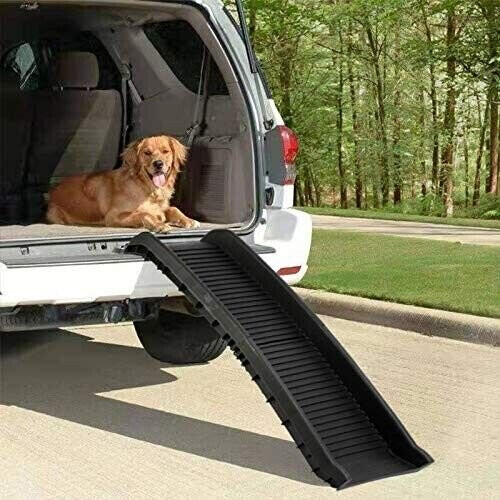 Foldable Ramps, Portable Pet Ramp with Non-slip, Easy-Fold Lightweight 1
