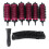 6pcs 3 Sizes Detachable Handle Hair Roller Brush with Clips Curler 1
