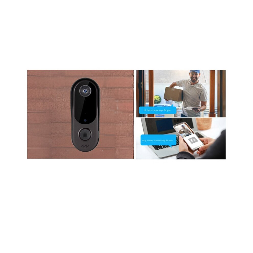 Smart Home Security Doorbell Camera WiFi Video 2Way Audio Door Bell