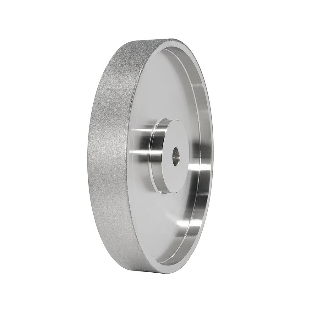 Cbn Grinding Wheel,6Inch Dia X 1Inch Wide,With 1/2Inch Arbor,320 Grit 4761013591690