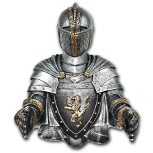 Toilet Paper Holders Medieval Statue Knight Decor Paper Towel Holder
